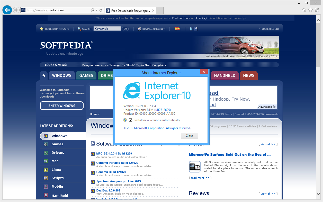 Explorer 8 Download Windows 7